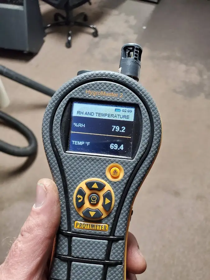 Moisture meter humidity assessment for Mold Remediation & Removal in Darlington
